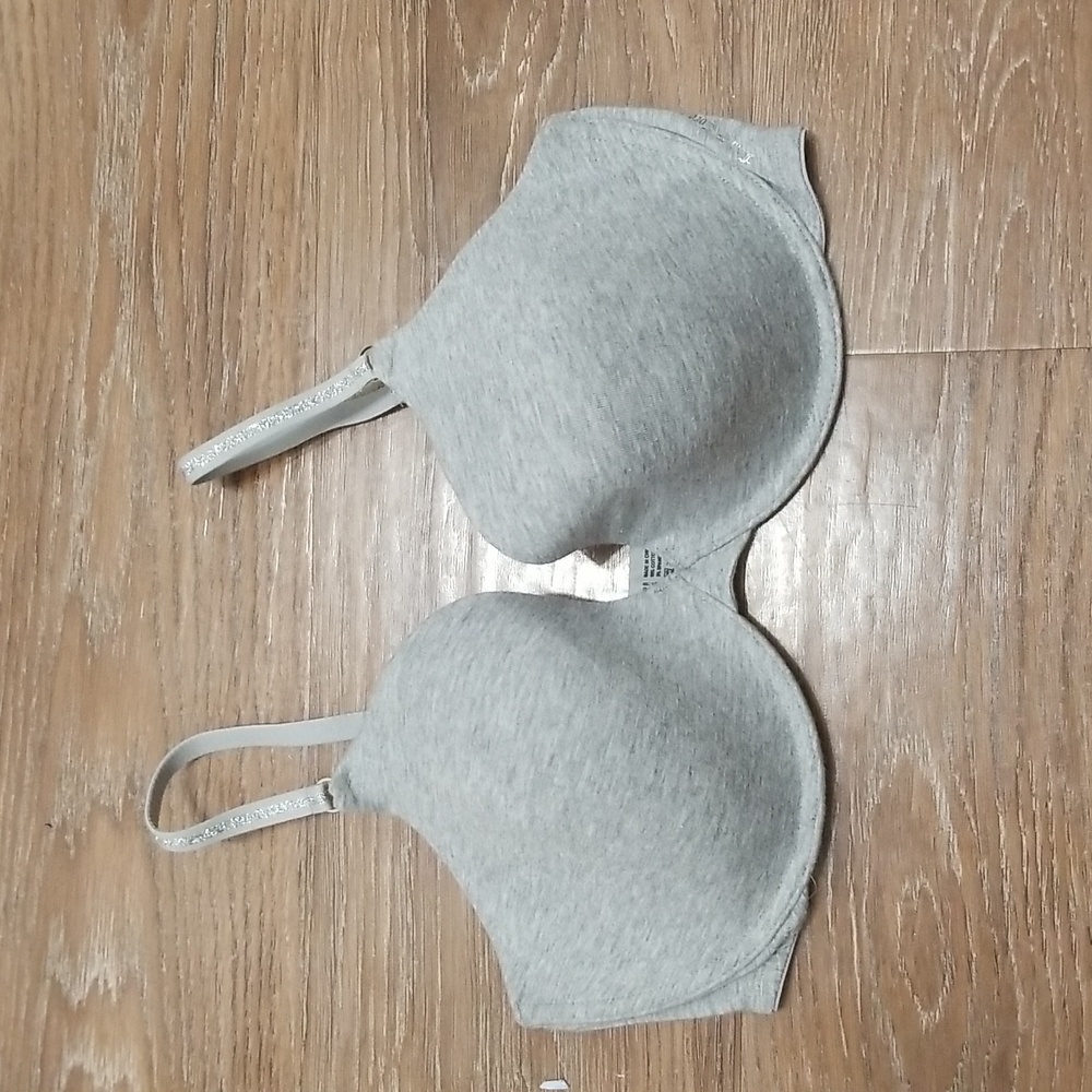(36DD) Lola & Coco by La SENZA Heathered Lightly Padded Underwire Support Bra